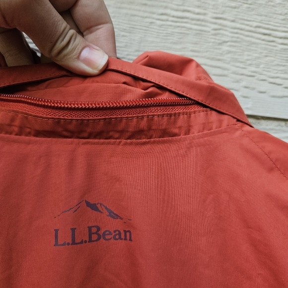 LL Bean orange winter coat 3X Plus small flaws - Picture 7 of 12
